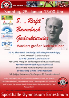 8. Raftl- Baumbach Gedenkturnier