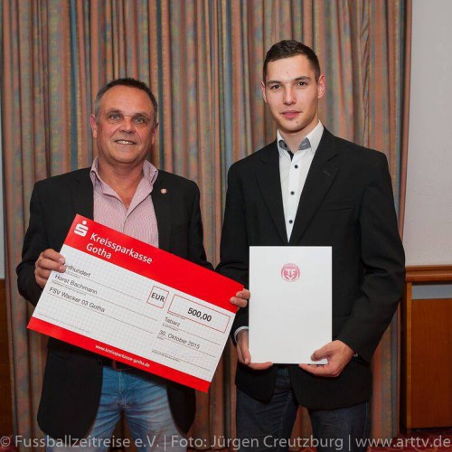 Horst Bachmann in Tabarz ausgezeichnet