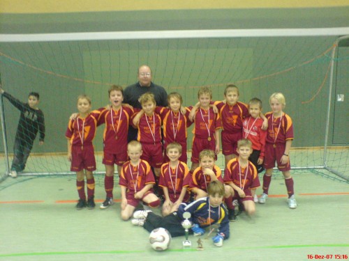 F-Junioren werden souveräner Hallenkreismeister