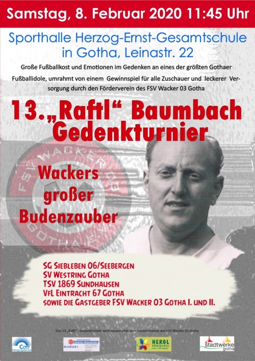 13. Raftl-Cup des FSV Wacker 03 Gotha