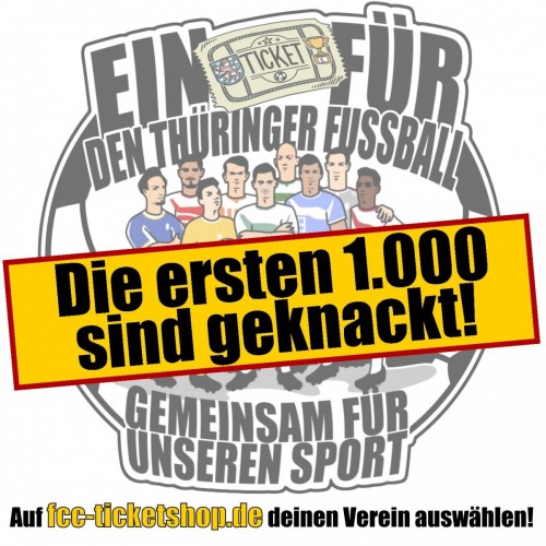 Aktion „Ein Ticket für den Thüringer Fußball“ nimmt Fahrt auf