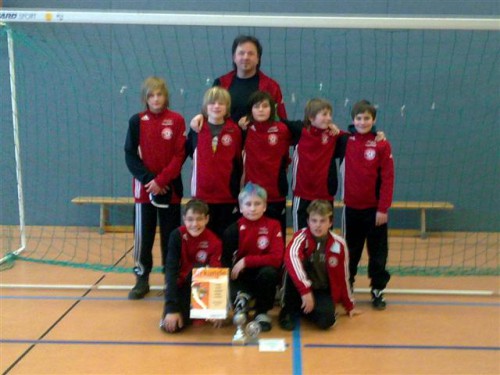 D-Junioren - 4. Platz beim Hallencup in Waltershausen