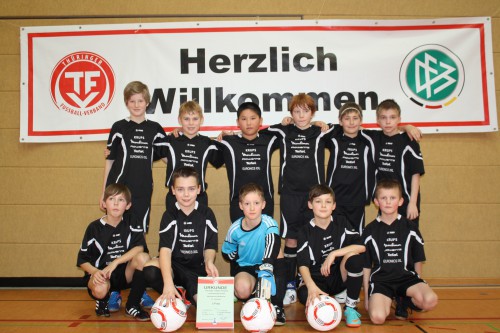 E1 bei der Hallen-Landesmeisterschaft in Ohrdruf