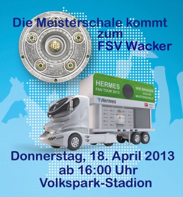 Die Meisterschale kommt zum FSV Wacker 03 Gotha