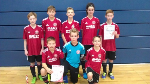 D-Junioren beim Hallenturnier in Weißenfels