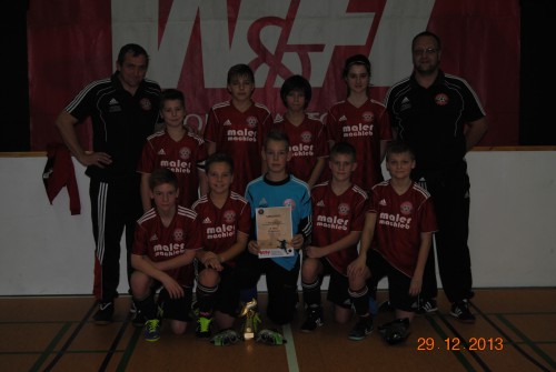 D Junioren  beim Hallenturnier des JFC Gera