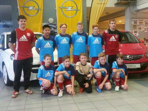 D-Junioren beim Opel Cup des FC Eisenach