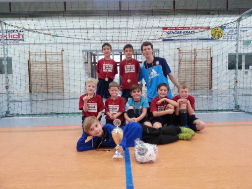 G-Junioren gewinnen Hallentitel des KFA Westthüringen