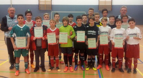 TFV Sichtung des Jahrgangs 2002 in Waltershausen