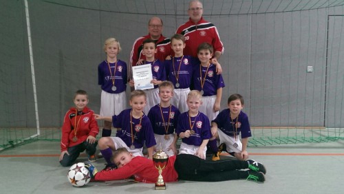 F-Junioren dominieren Hallenkreismeisterschaft
