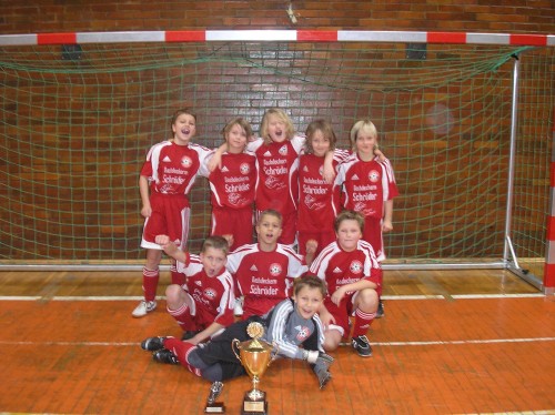 1. Platz beim Hallenturnier des Borntaler SV Erfurt