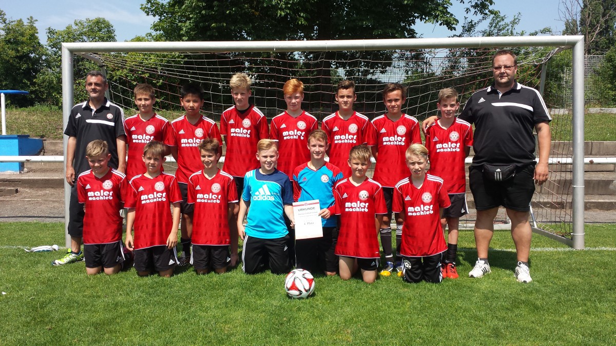 D1-Junioren mit einem 4.Platz bei der Landesmeisterschaft