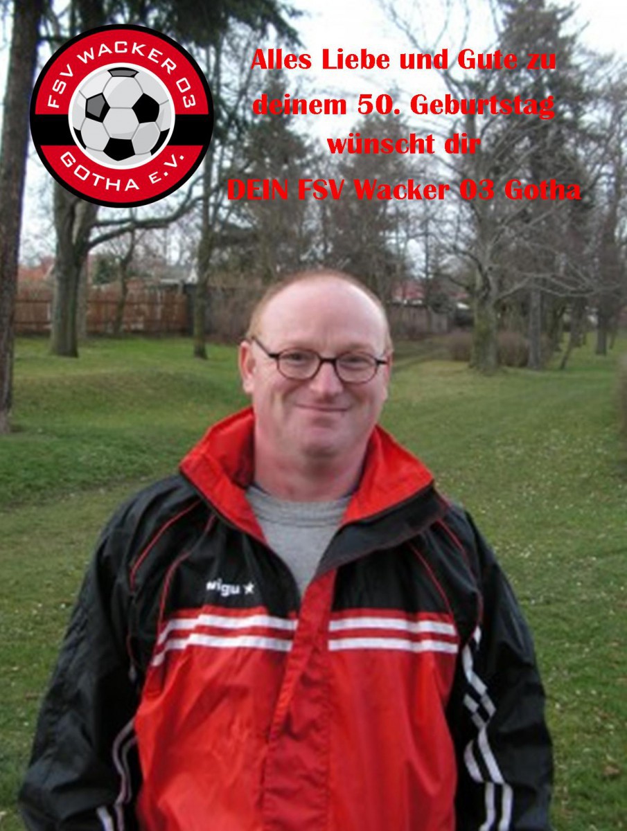 Unser Heiko Wagner wird 50! Happy birthday!