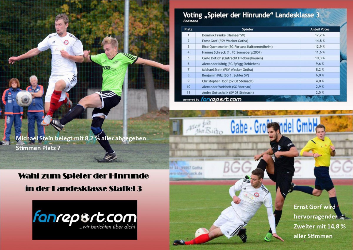 Fan-Umfrage zum Spieler der Hinrunde