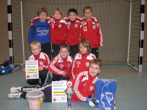 3. Platz der E-Junioren in Geisa