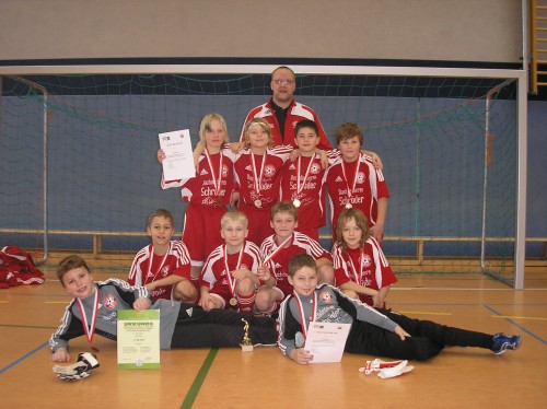 E-Junioren holen Bronze bei Hallenbezirksmeisterschaft