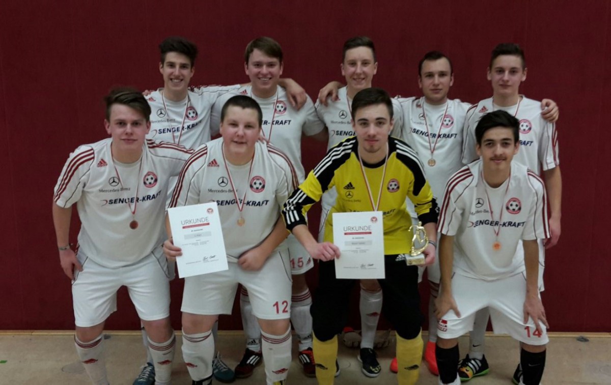 A-Jugend:  3. Platz bei Thüringer Hallenmeisterschaft