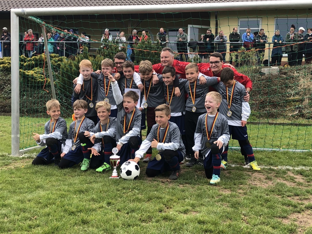 Stolzer Kreispokalsieger 2018/19  F-Junioren