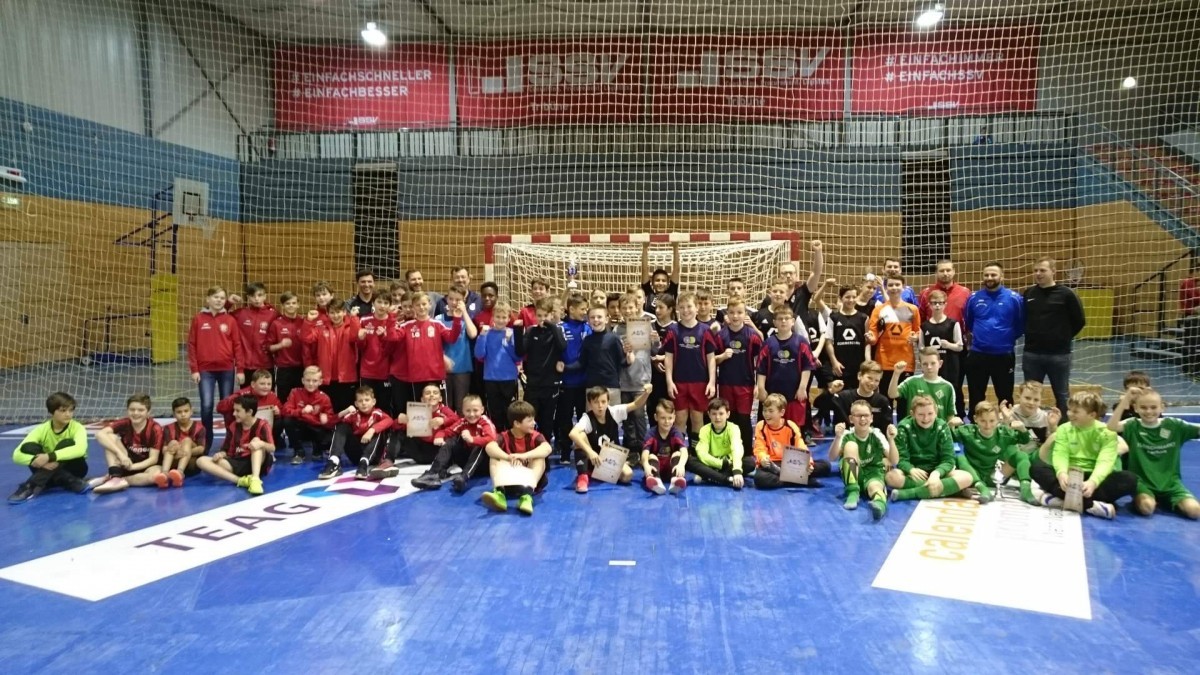 D-Junioren beim Hallenturnier des FSV Eintracht Eisenach