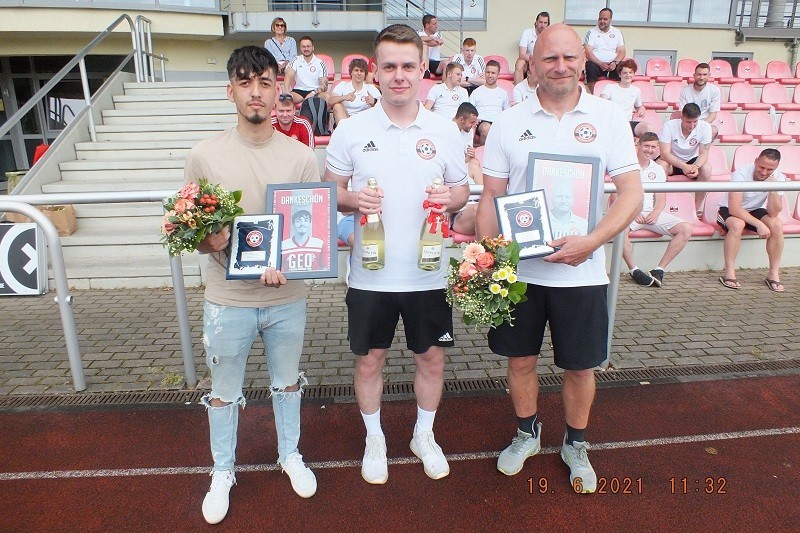 Verabschiedung Spieler