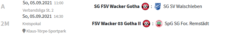 Doppelspieltag am Sonntag im Klaus-Törpe-Sportpark!