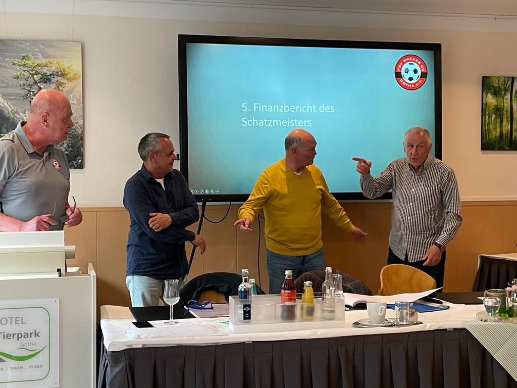 Mitgliederversammlung beim FSV Wacker 03 Gotha