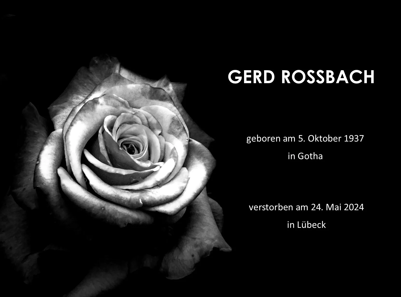 Ein treuer Freund lebt nicht mehr