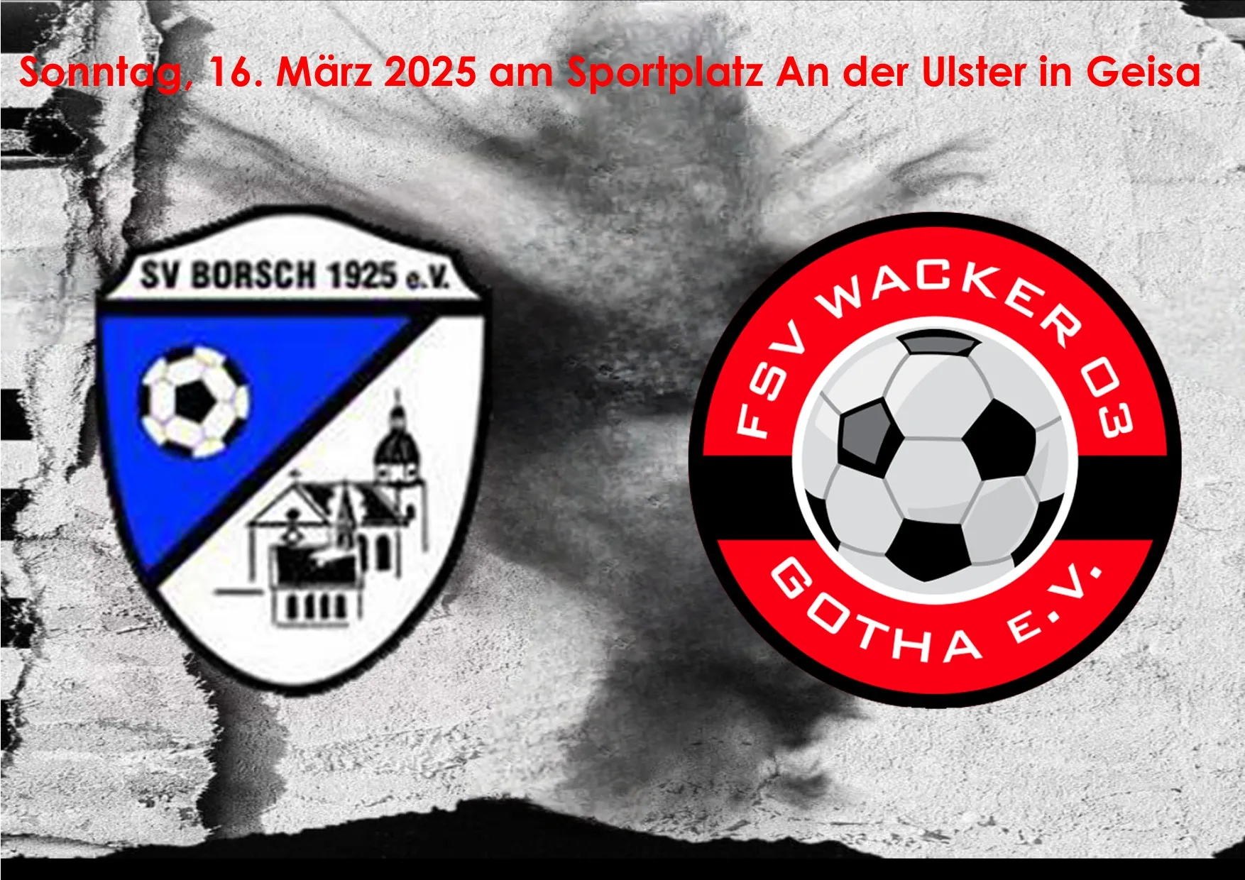 Unser FSV bittet alle Wackeren um die Änderung des Wochenend-Familienplanes