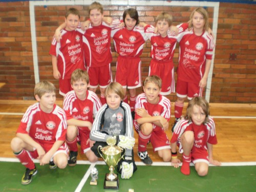 E1-Junioren beim Hallenturnier des Borntaler SV Erfurt