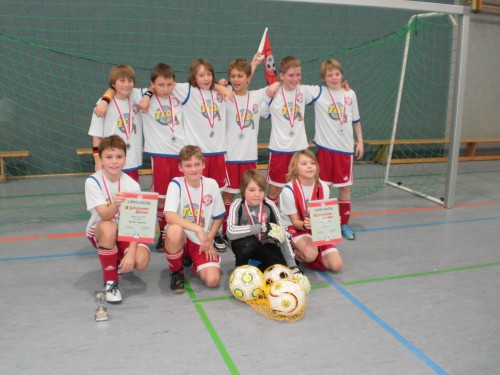 E1 wird VIZE - Landesmeister in der Halle