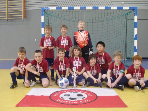 Hallenkreismeistertitel für unsere F-Junioren