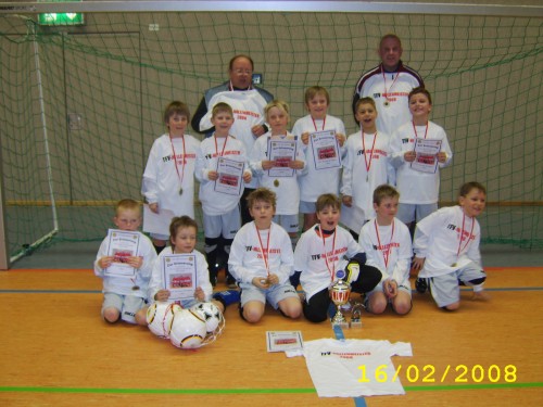 F-Junioren werden Hallenlandesmeister