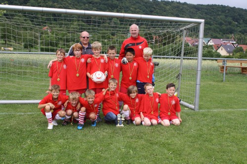 F-Junioren werden Kreismeister und machten Triple perfekt
