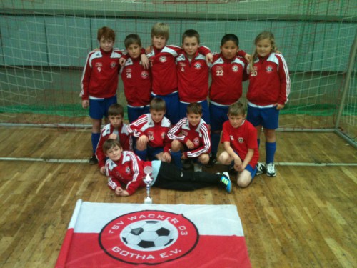 E2 zum Hallenturnier des Borntaler SV Erfurt