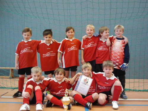 G-Junioren gewinnen in Waltershausen