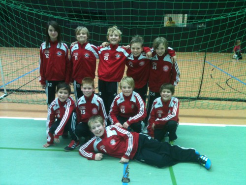 E1 beim Hallenturnier in Gera