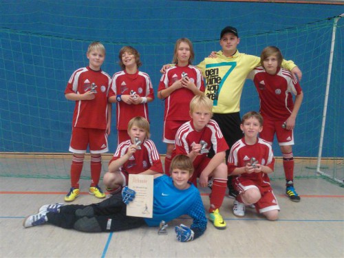 D-Junioren beim 11. Silverstercup in Gebesee