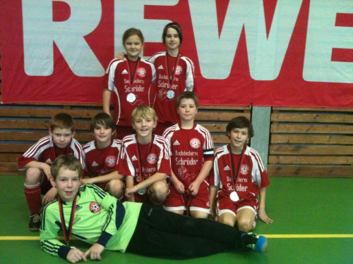 E1 beim Hallenturnier der FSG Wiesentheid in Franken