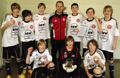 Erfolg beim Hallenturnier