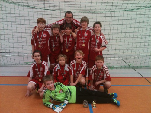 E1 beim Hallenturnier des SV Grün-Weiß Erfurt