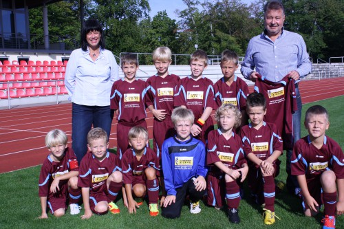 F-Junioren sagen Danke!