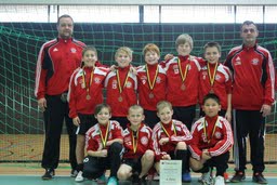 E1 beim Hallenturnier des JFC Gera