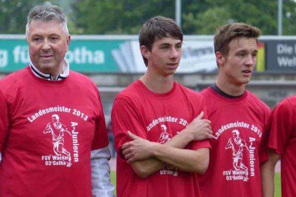 A-Junioren: Saisonfinale und Meisterfeier