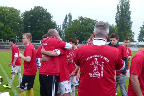 A-Junioren: Saisonfinale und Meisterfeier