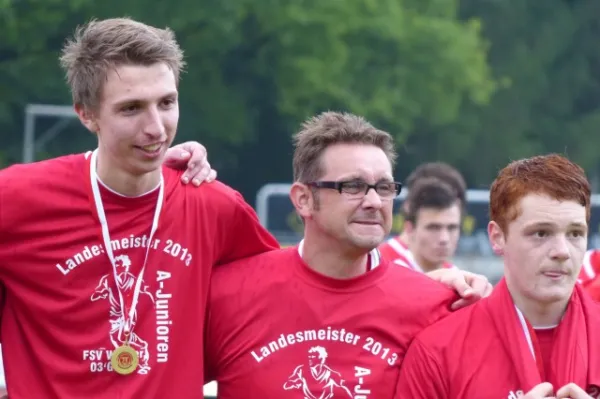 A-Junioren: Saisonfinale und Meisterfeier