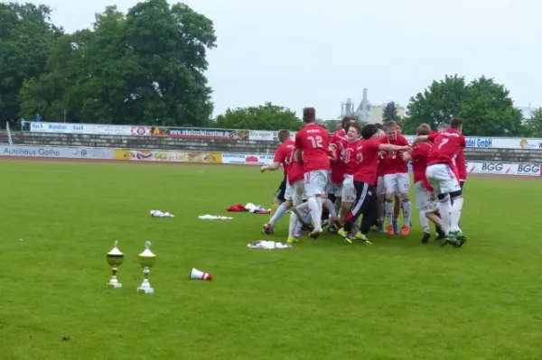 A-Junioren: Saisonfinale und Meisterfeier