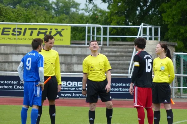 Letztes Oberliga-Heimspiel + Verabschiedung Bühner