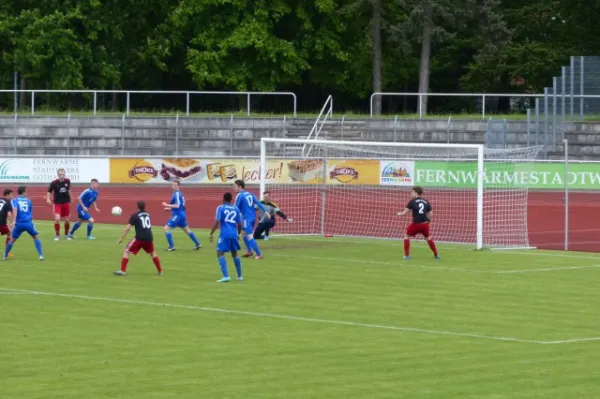 Letztes Oberliga-Heimspiel + Verabschiedung Bühner