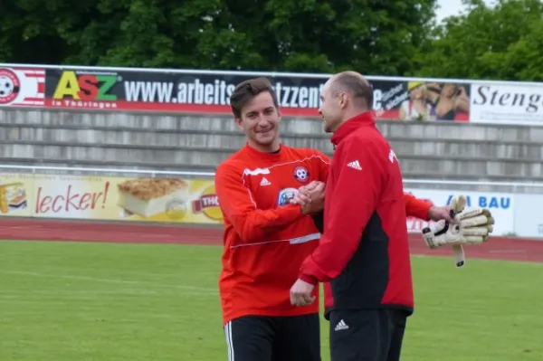 Letztes Oberliga-Heimspiel + Verabschiedung Bühner