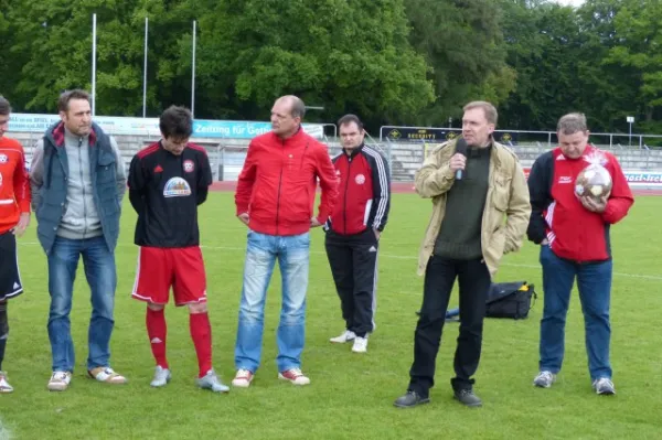 Letztes Oberliga-Heimspiel + Verabschiedung Bühner